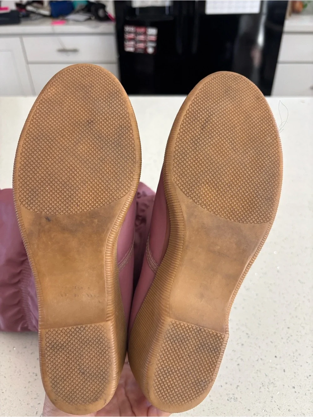 Vintage Frank Sbicca Women’s Slouch Winter & Rain Boots in Dusty Rose